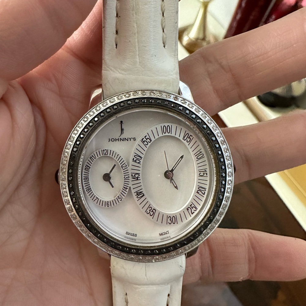 Johnny watch diamond used condition